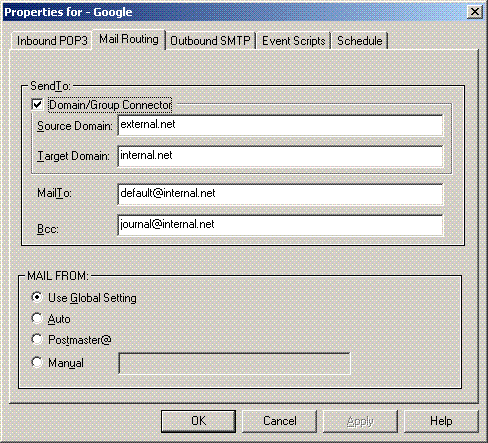 Mail Routing