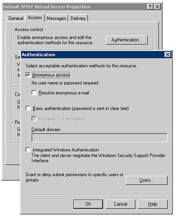 Open Relay Exchange 2003 Test